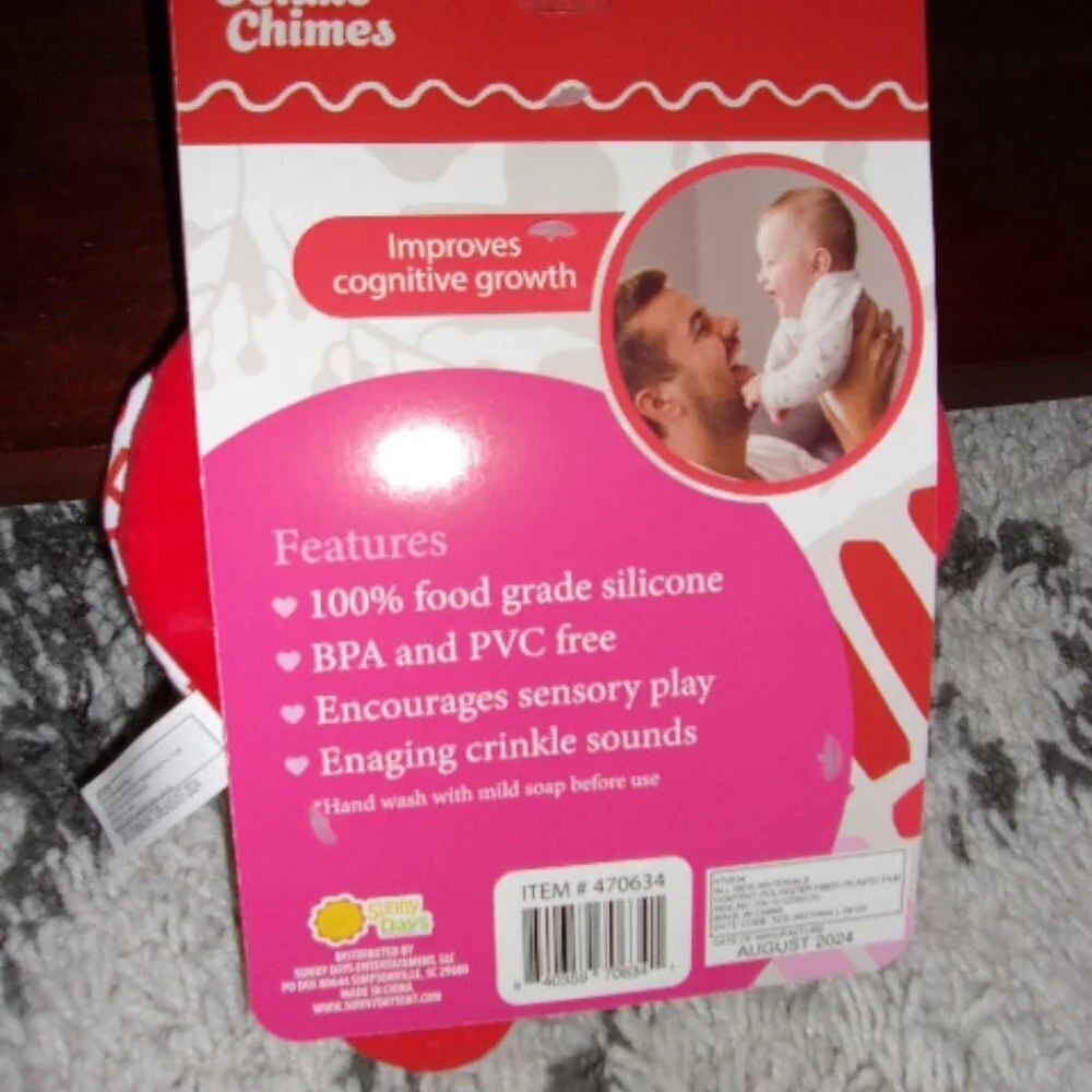 Sunny Days Deluxe Crinkle Book - Candy Box new